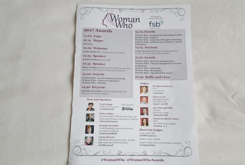 Woman Who Programme – what amazing company!